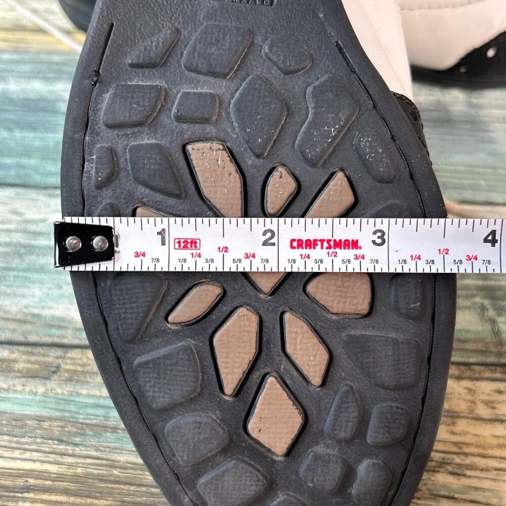 Born Oxford Shoe Womens 9.5M Black/White Leather Saddle Shoe Menswear Tuxedo - Picture 10 of 13